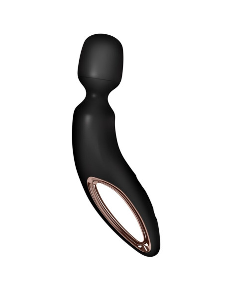 SATISFYER - WAND ERLAND VIBRATING MASSAGER BLACK