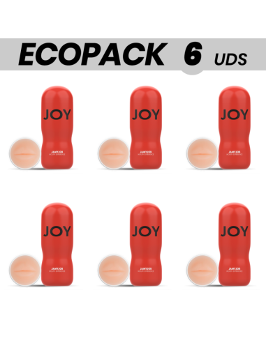 ECOPACK 6 VIENETAI - JAMYJOB JAUDINANTIS BURNOS MASTURBATORIUS