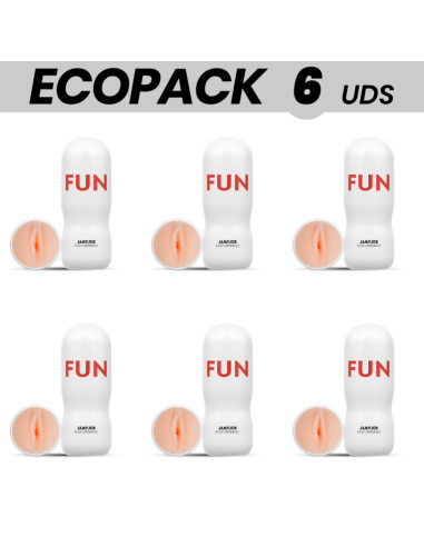 ECOPACK 6 UNITS - JAMYJOB EXCITING VAGINA MASTURBATOR