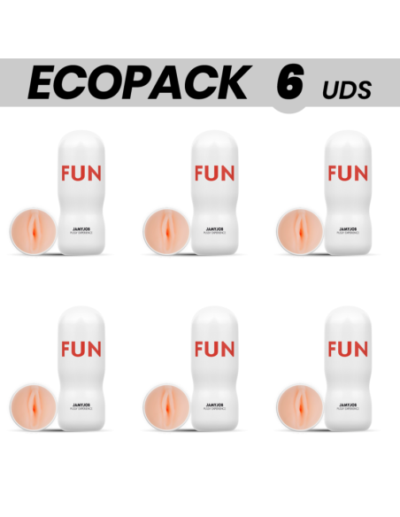 ECOPACK 6 VIENETAI - JAMYJOB JAUDINANTIS VAGINOS MASTURBATORIUS