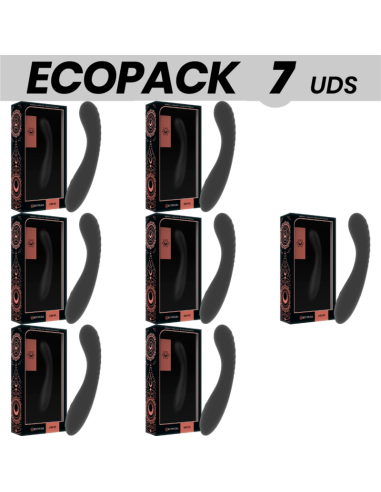 ECOPACK 7 UNITS - RITHUAL KRIYA STIMULAODR RECHARGEABLE G-POINT BLACK 6 1 FREE