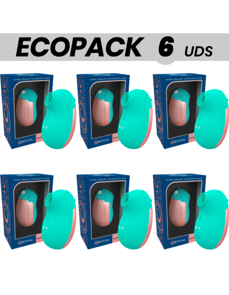 ECOPACK 6 VIENETAI - RITHUAL SHUSHU NAUJOS KARTOS KLITORIALINIS AQUA