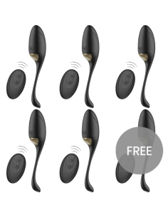 ECOPACK 6 UNITS - IBIZA REMOTE CONTROL EGG VIBRATOR 2