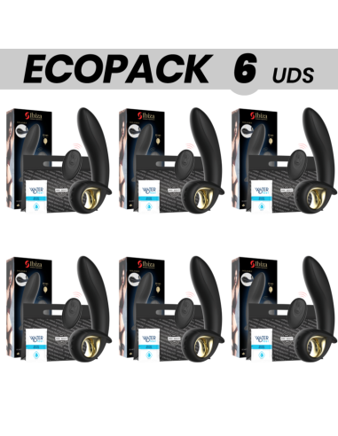 ECOPACK 6 UNITS - IBIZA REMOTE CONTROL INFLATABLE VIBRATOR