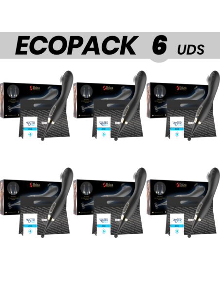 ECOPACK 6 VIENETAI - IBIZA PULSUOJANTIS G-SPOT KLITORIALO STIMULIATORIUS