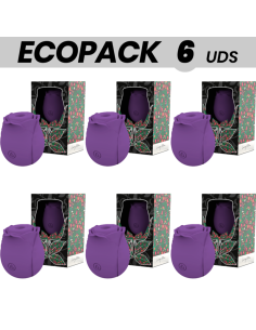 ECOPACK 6 UNITS - MIA ROSE CLITORIS SUCTION WAVES LIMITED EDITION - PURPLE