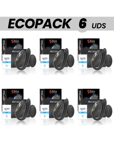 ECOPACK 6 VIENETAI - IBIZA SUKAMASIS DVIGUBAS VIBRATORIUS