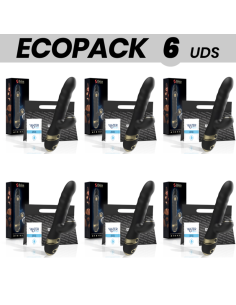 ECOPACK 6 VIENETAI - IBIZA VIBRATORIUS ANT ŽEMĖS IR AUKŠTYN KLITORIO SIURBIMAS