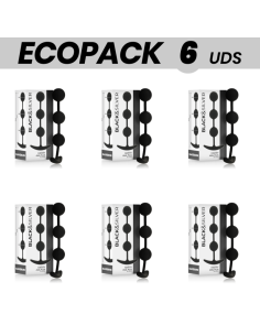 ECOPACK 6 VIENETAI - BLACKandSILVER HARRY ANALINIAI KAMUOLIUKAI GRANDINĖLĖ 14 CM