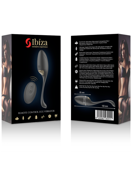 IBIZA - POWERFUL EGG VIBRATOR REMOTE CONTROL
