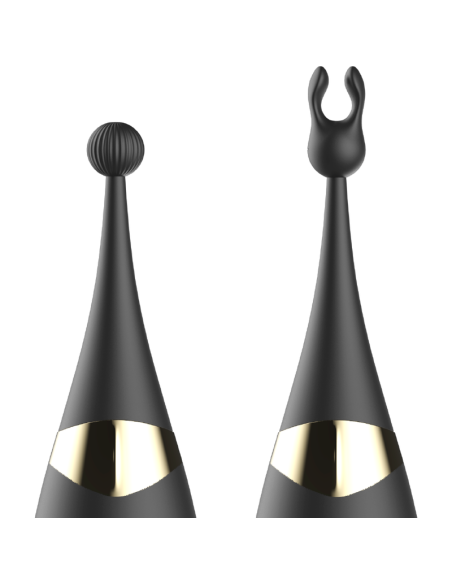IBIZA - INTERCHANGEABLE CLITORAL STIMULATOR AND PULSATION G SPOT VIBRATOR