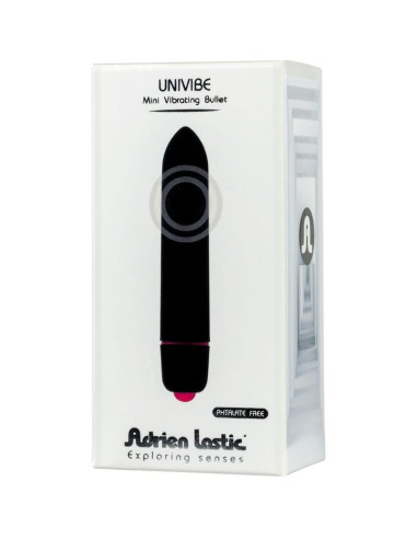 ADRIEN LASTIC - UNIVIBE MINI VIBRUOJANTI KULKA, JUODA
