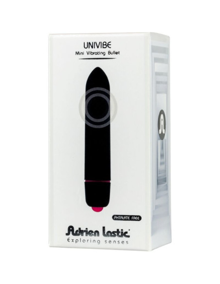 ADRIEN LASTIC - UNIVIBE MINI VIBRUOJANTI KULKA, JUODA