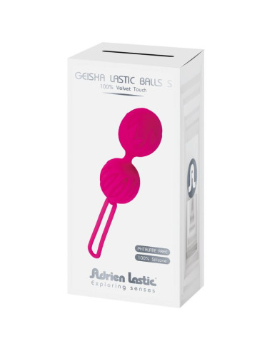 ADRIEN LASTIC - GEISHA LASTIC SILICONE BALLS SIZE S FUCHSIA