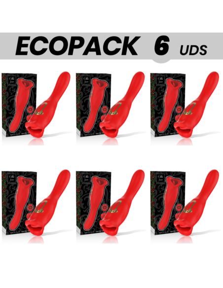 ECOPACK 6 VIENETAI - MIA SIENA TRIGUBAS MALONUMAS VIBRUOJANTIS KANDIMAS