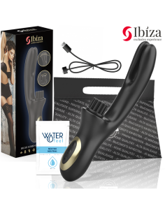 IBIZA - HI-TECH RABITT ŠEPETĖLIO DAUGIALĄSČIO KLITORIALINIS IR DVIGUBŲ BANGŲ VIBRATORIUS