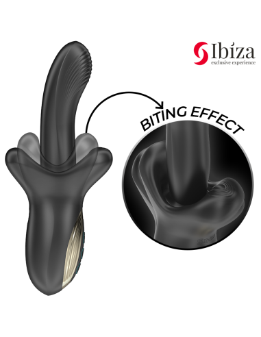 IBIZA - POWERFUL VIBRATOR WITH THRUSTING AND BITING EFFECT