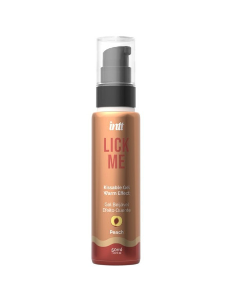 INTT - LICK ME PEACH EDIBLE GEL HEAT EFFECT