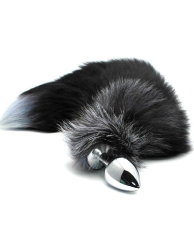 ALIVE - ANAL PLEASURE PLUG METAL FOX TAIL SIZE M