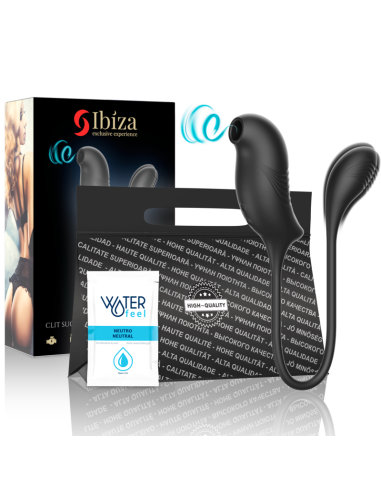 IBIZA - STEBUKLINGAS KLITORIO SIURBIMO IR VIBRACIJOS STIMULIATORIUS