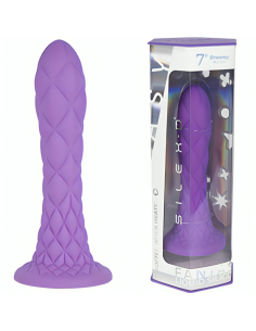 SILEXD - DREAMY DILDO FANTASY SKYSTAS SILIKONAS TERMOAKTYVUS VIOLETINIS 18,5 CM 2