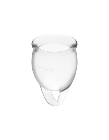 SATISFYER – PASITIKĖJIMAS MENSTRUACINĖ TAURELĖ, TAMSI MĖLYNA, 15 20 ML