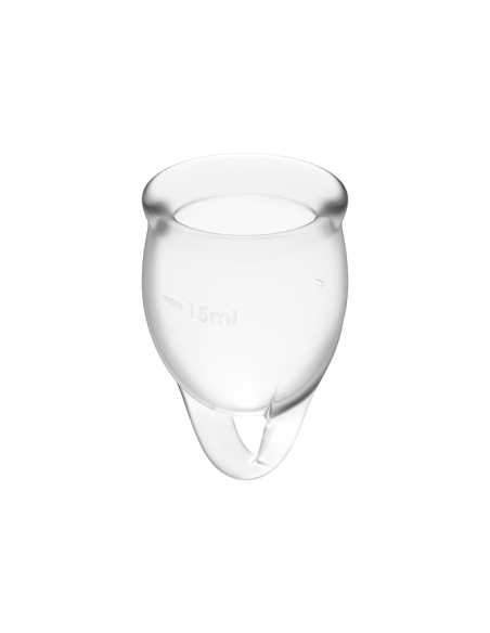 SATISFYER - FEEL CONFIDENT MENSTRUAL CUP DARK BLUE 15 20 ML
