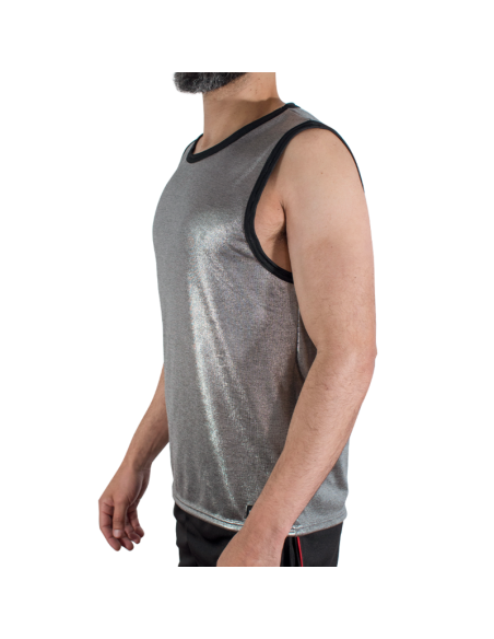 MACHO - FINE GLITTER T-SHIRT S-M