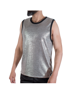 MACHO - FINE GLITTER T-SHIRT S-M