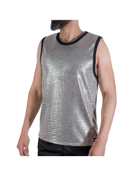 MACHO - FINE GLITTER T-SHIRT S-M