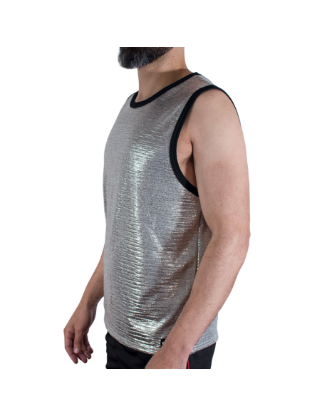 MACHO - FINE GLITTER T-SHIRT S-M
