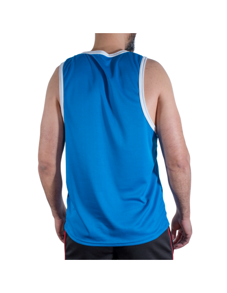 MACHO - CMV002 BLUE GYM T-SHIRT S-M
