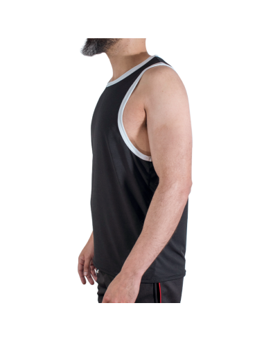 MACHO - CMV004 BLACK GYM T-SHIRT S-M