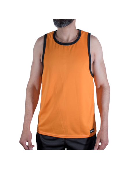 MACHO - CMV005 ORANGE GYM T-SHIRT S-M