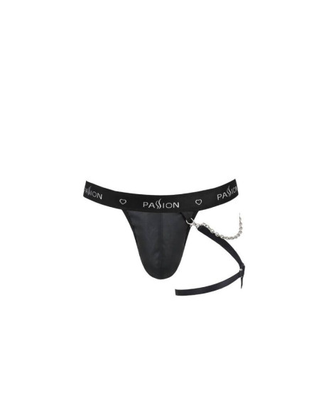 PASSION - 058 BILL THONG BLACK L-XL