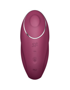 SATISFYER - TAP and CLIMAX 1 LAY-ON VIBRATOR RED