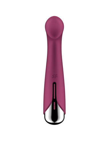 SATISFYER - BESISUKANTIS G-SPORT 1 ROTACINIS VIBRATORIUS RAUDONAS