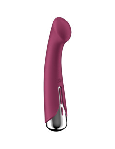 SATISFYER - BESISUKANTIS G-SPORT 1 ROTACINIS VIBRATORIUS RAUDONAS 2