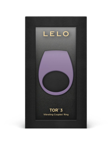 LELO - TOR 3 VIOLETINIS VIBRAVIATORIAUS ŽIEDAS