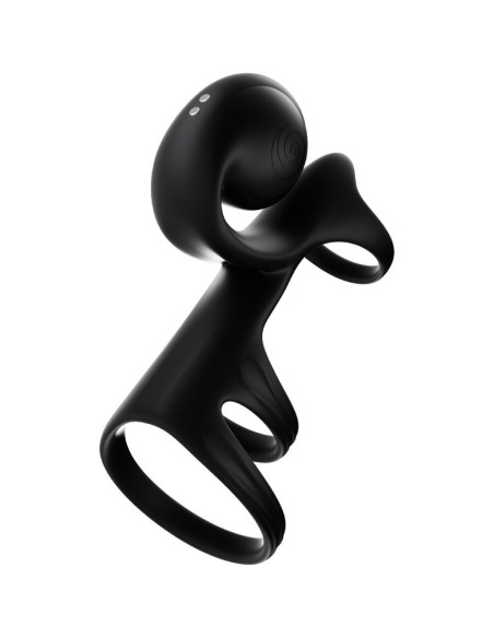 SNAIL VIBE  - JOVI ARC COUPLE RING NUOTOLINIO VALDYMO PULTAS, JUODAS