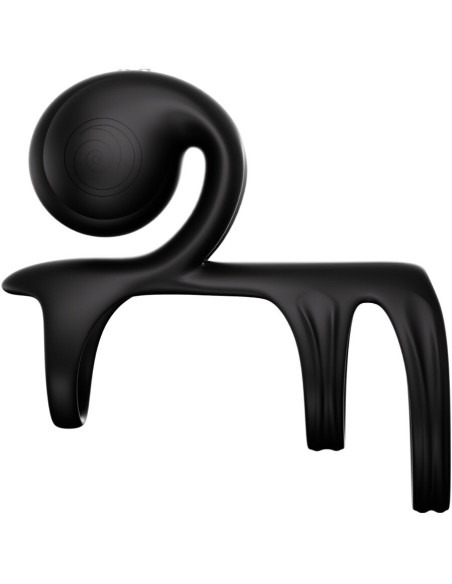 SNAIL VIBE  - JOVI ARC COUPLE RING NUOTOLINIO VALDYMO PULTAS, JUODAS