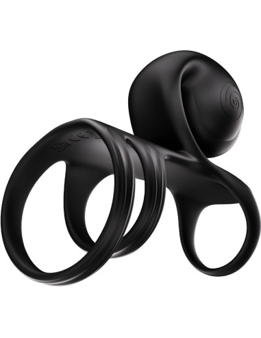SNAIL VIBE  - JOVI ARC COUPLE RING NUOTOLINIO VALDYMO PULTAS, JUODAS
