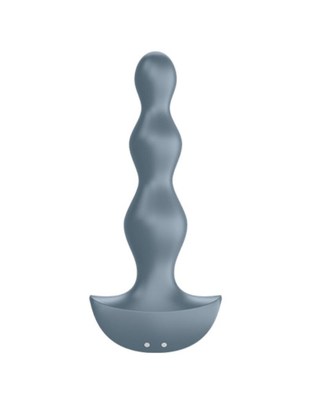 SATISFYER - LOLLI VIBRATORIUS ŽALIAS KIŠTUKAS SU 2 KIHČIAIS