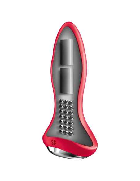 SATISFYER - ROTATOR PLUG 1 VIBRATING PLUG APP RED