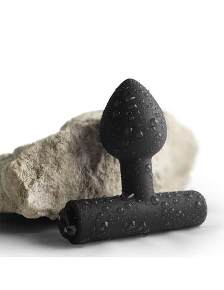 ROCKS-OFF - NOVA ASTRYX RECHARGEABLE PREMIUM and POWERFUL ANAL PLUG 16 FUNCTION BLACK