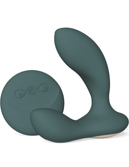 LELO HUGO 2 GREEN PROSTATOS MASAŽUOKLIS SU NUOTOLINIU VALDYMU