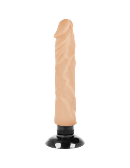 BASECOCK - REALISTINIS VIBRATORIUS 2-1 ODOS 20 CM -O- 4 CM