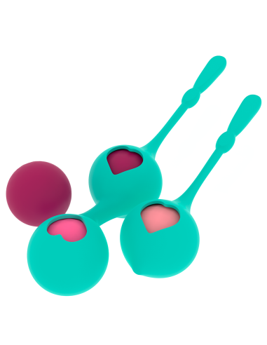 RITHUAL - DEVA AQUA GREEN PELVIC TRENINGŲ RINKINYS
