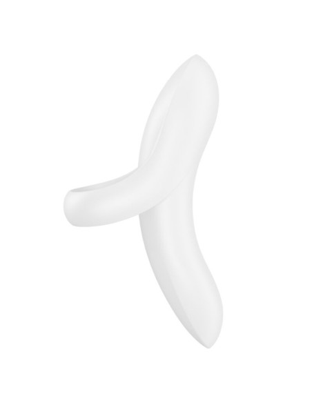 SATISFYER - BOLD LOVER PIRŠTŲ VIBRATORIUS BALTASIS