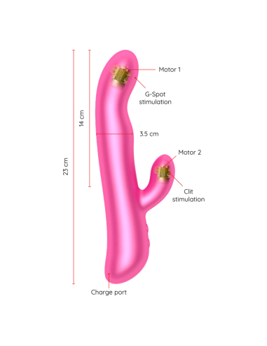 ONINDER - OSLO VIBRACIJA IR SUKIMASIS PINK - NEMOKAMA PROGRAMĖLĖ